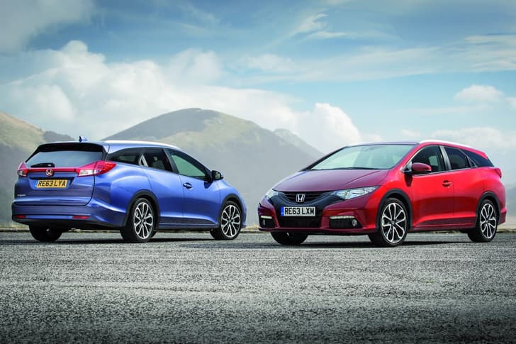 New Honda Civic Tourer photo gallery